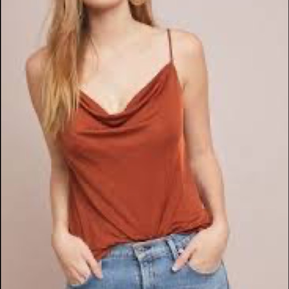 Anthropologie Claremont Draped Cami
